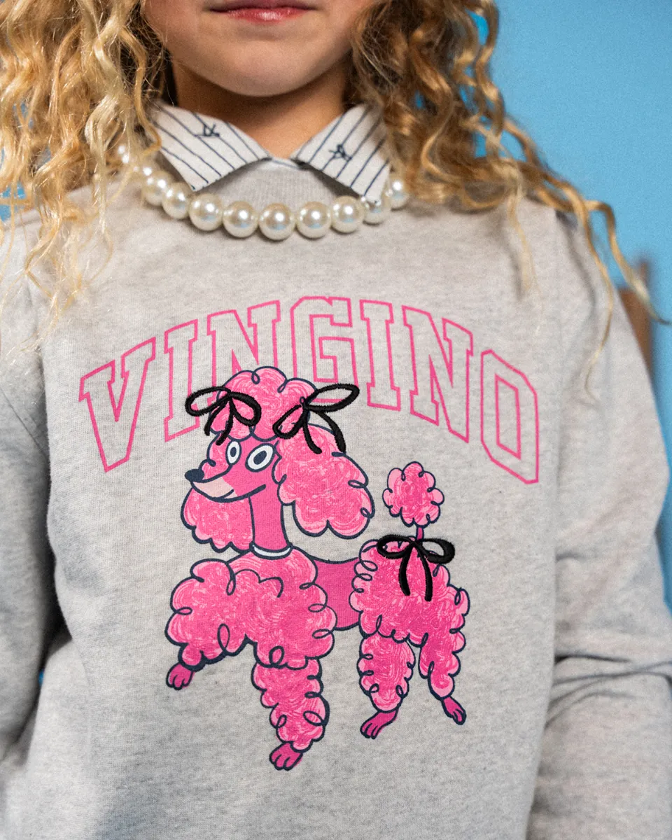 Meisjes Sweater Nirone | Grijs