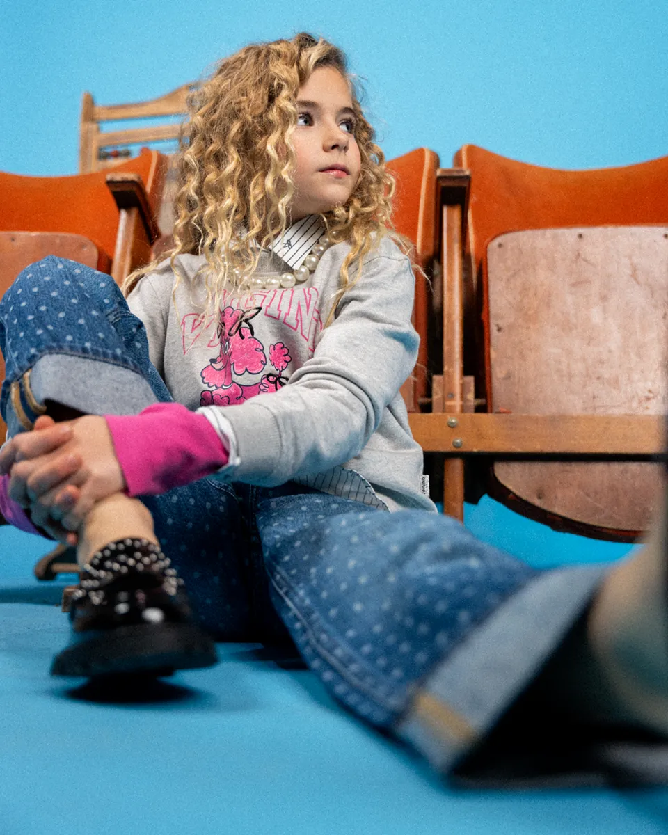 Meisjes Sweater Nirone | Grijs
