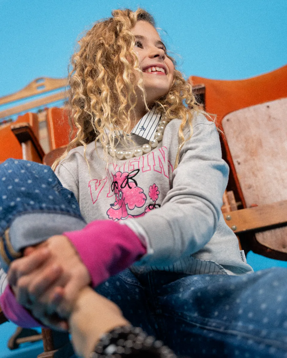 Meisjes Sweater Nirone | Grijs