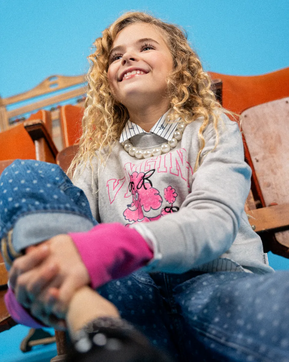 Meisjes Sweater Nirone | Grijs