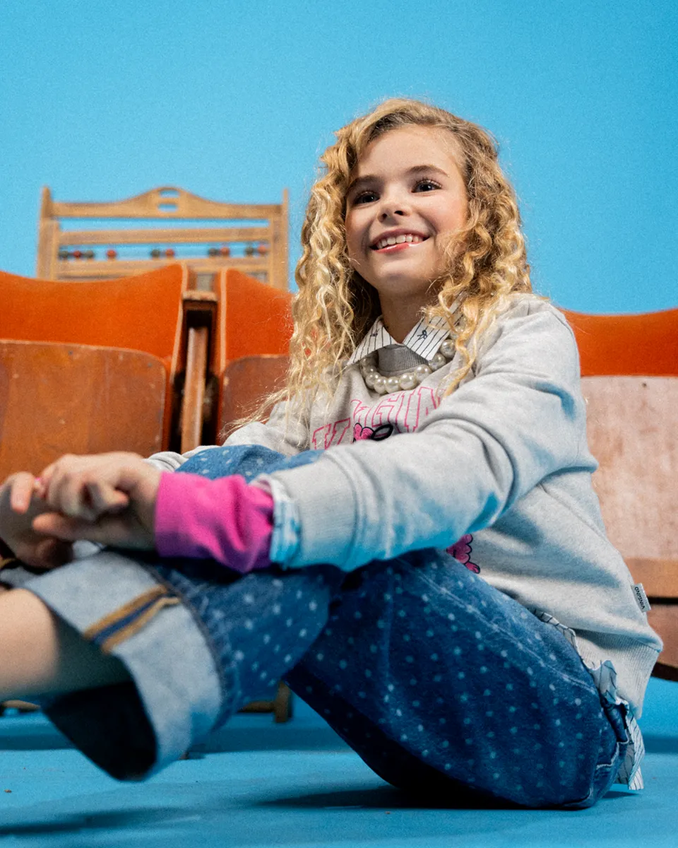 Meisjes Sweater Nirone | Grijs