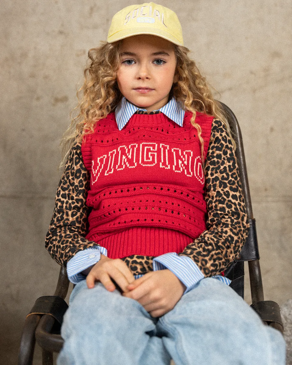 Meisjes Pullover Minny | Rood