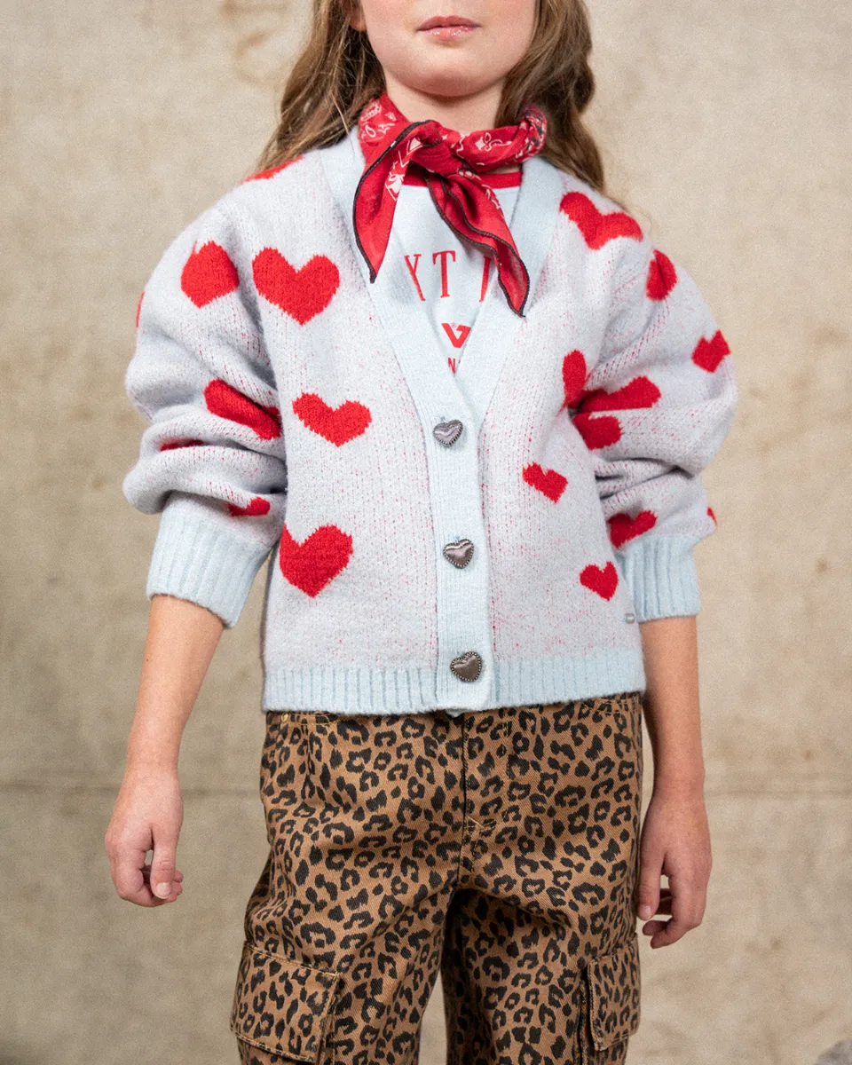 Meisjes Cardigan Manon | Blauw