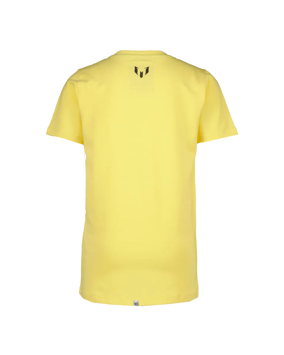 Boys T-shirt Logo-Tee-Messi | Yellow
