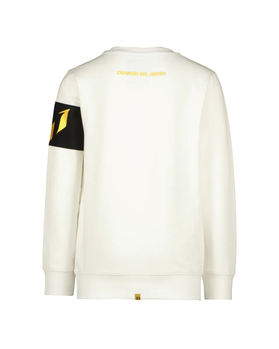 Boys Sweater Capitán Crew | White