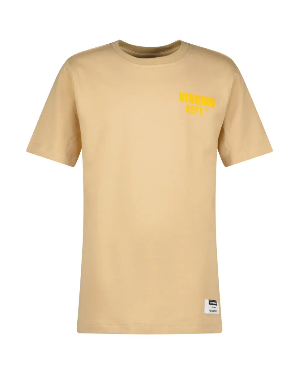 Jongens T-shirt Hasial | Zand