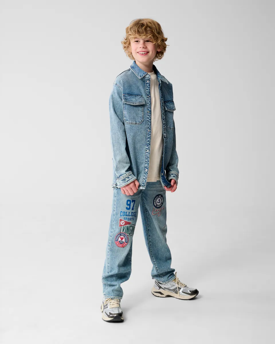 Jongens Overhemd Landon | Blauw