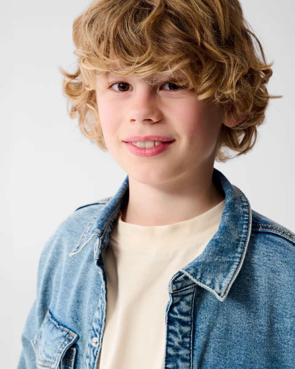 Jongens Overhemd Landon | Blauw
