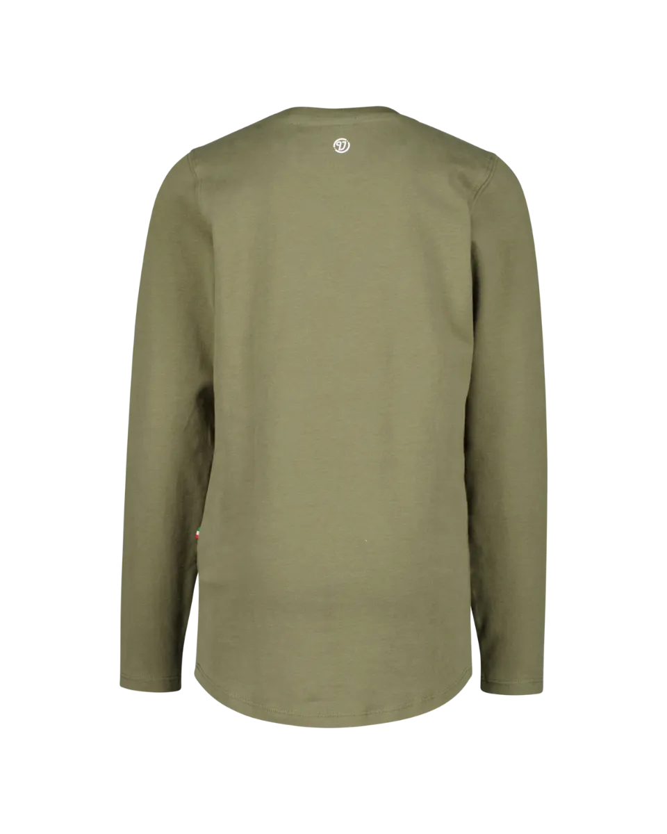 Jongens Classic logo Longsleeve | Zwart