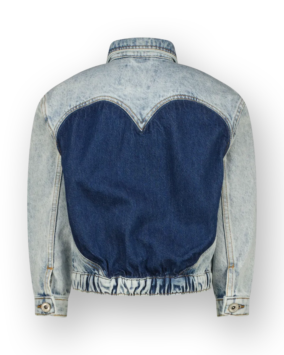 Denim Jacket Tori Heart