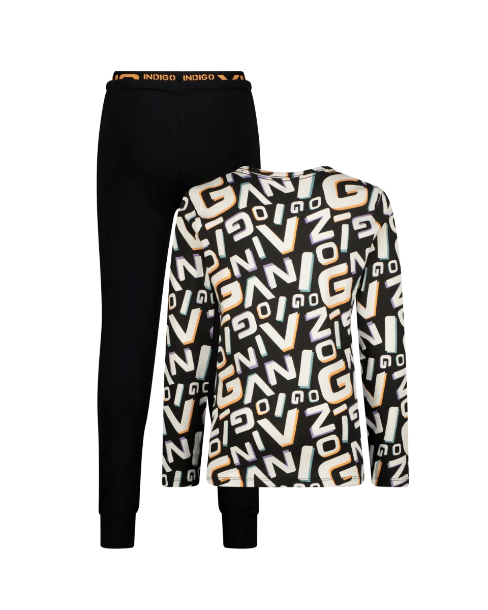 Boys Pyjama Wardi | Black