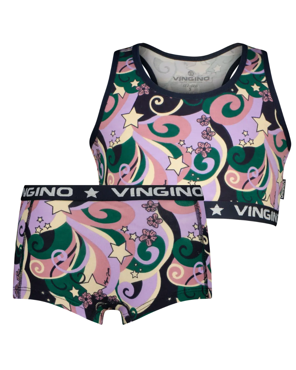 Girls Hipster G324 Retro Racer Set | Blue