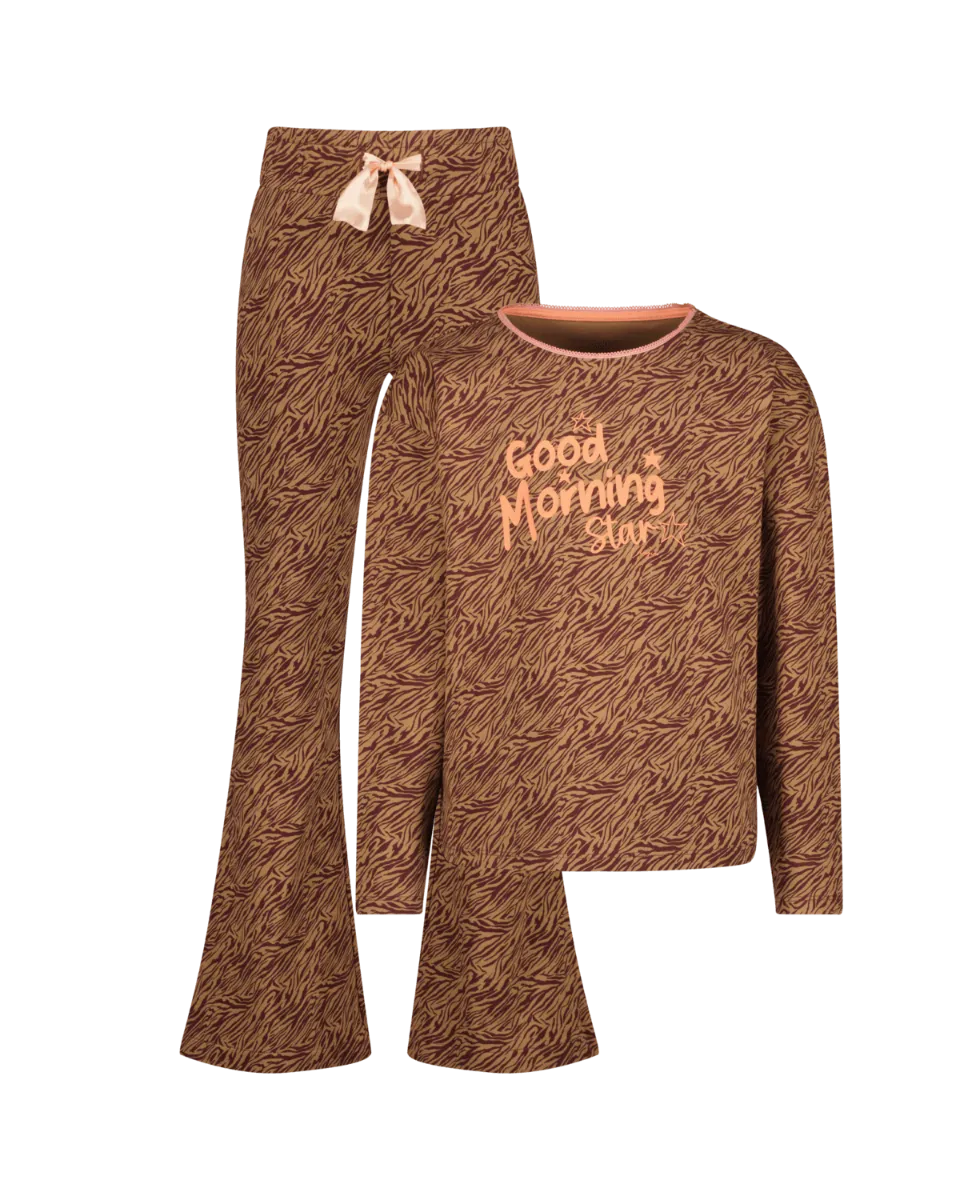 Meisjes Pyjama Weike | Bruin
