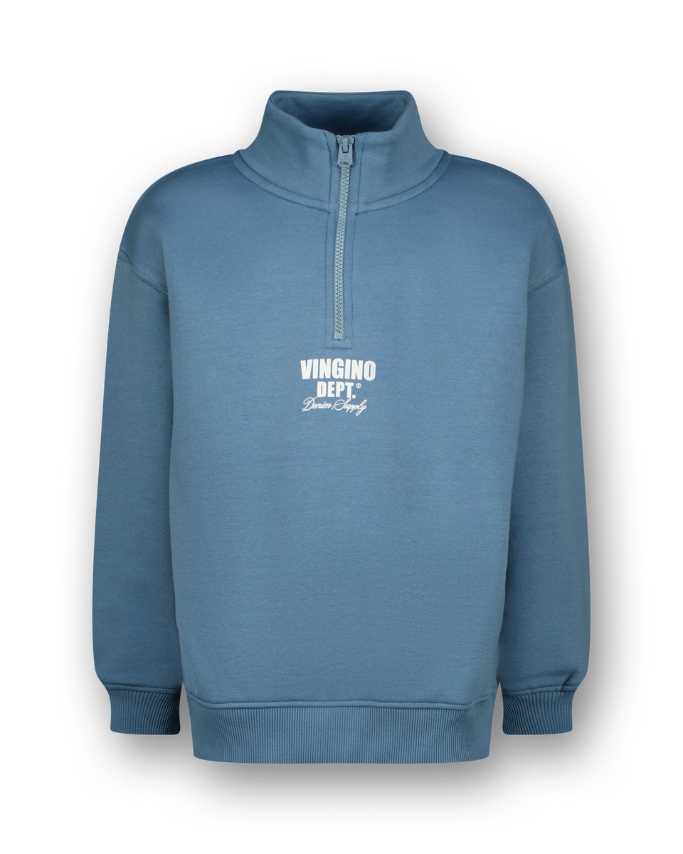 Sweater Basic-half Zip