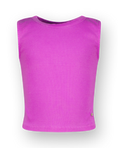 Top Basic-Crop Rib Top