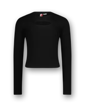 T-shirt G-basic-rib Detail