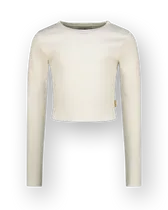 T-shirt Basic crop rib top