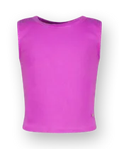 Top Basic-Crop Rib Top