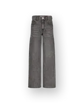 Extra wide leg Jeans Cherry