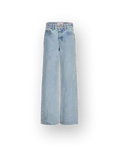Extra wide leg Jeans Cherry