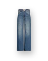 Extra wide leg Jeans Cherry