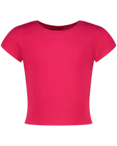 Top G-Basic-Crop Rib Tee