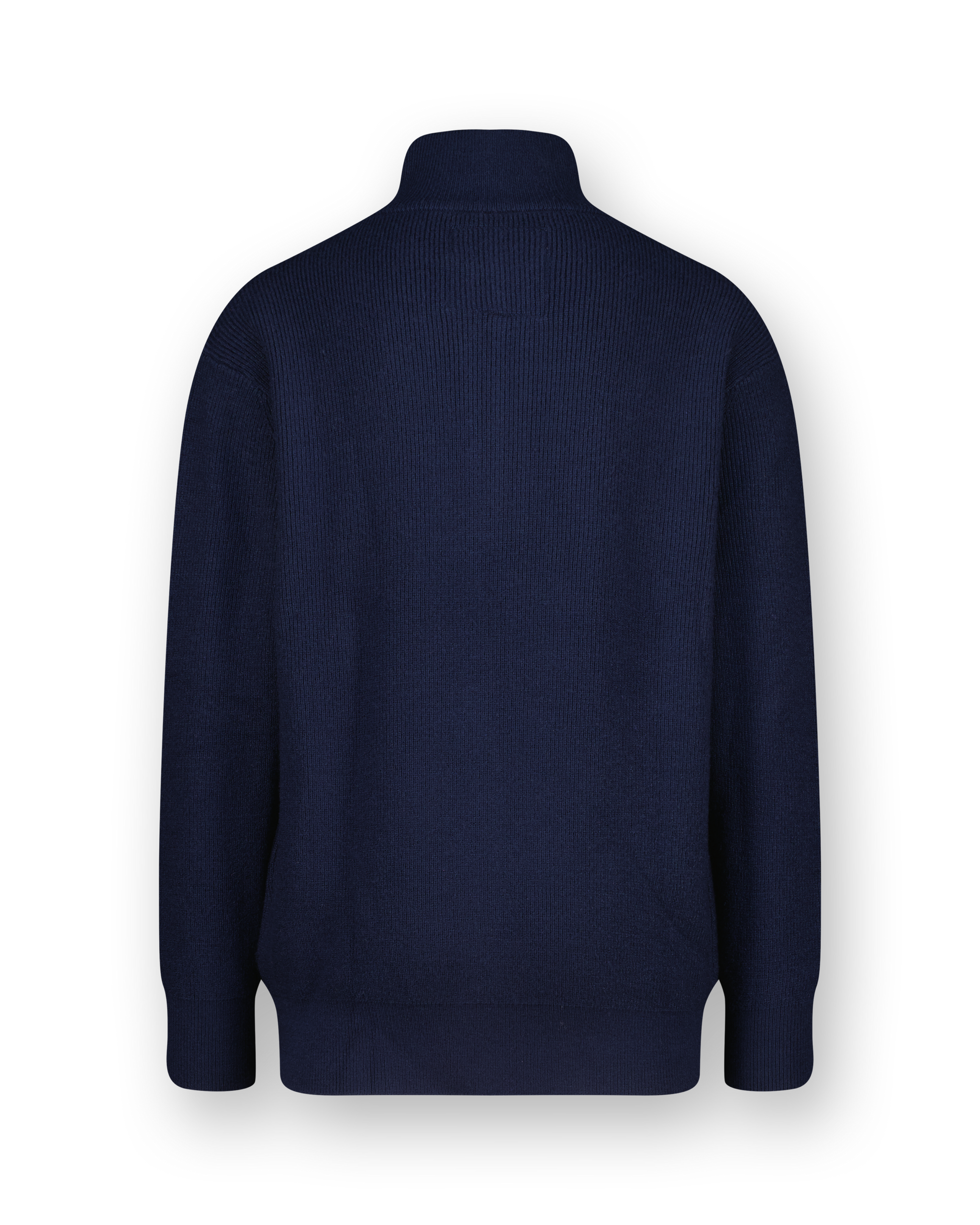 Flat Knit half zip