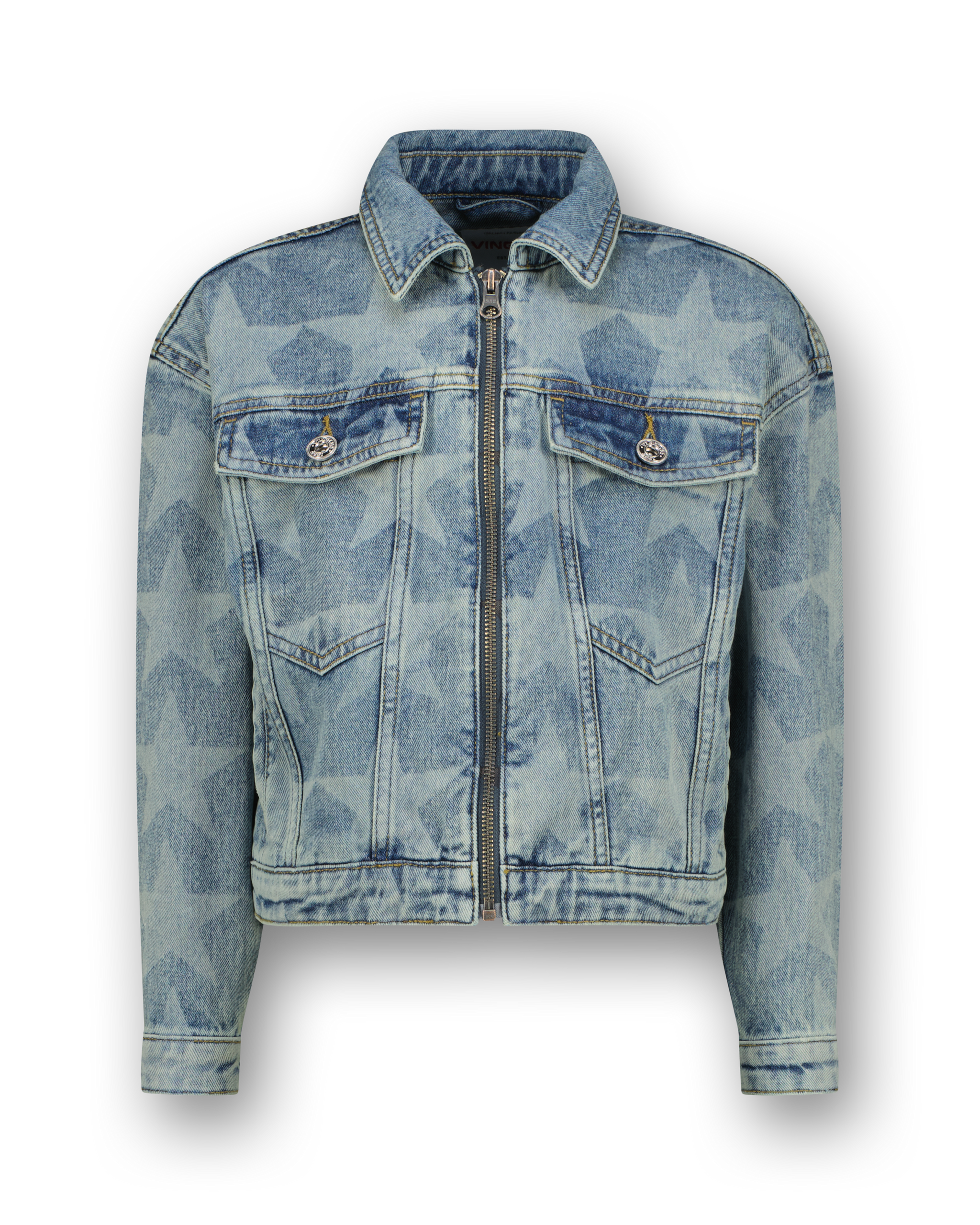 Denim Jas Tanja Laser Star