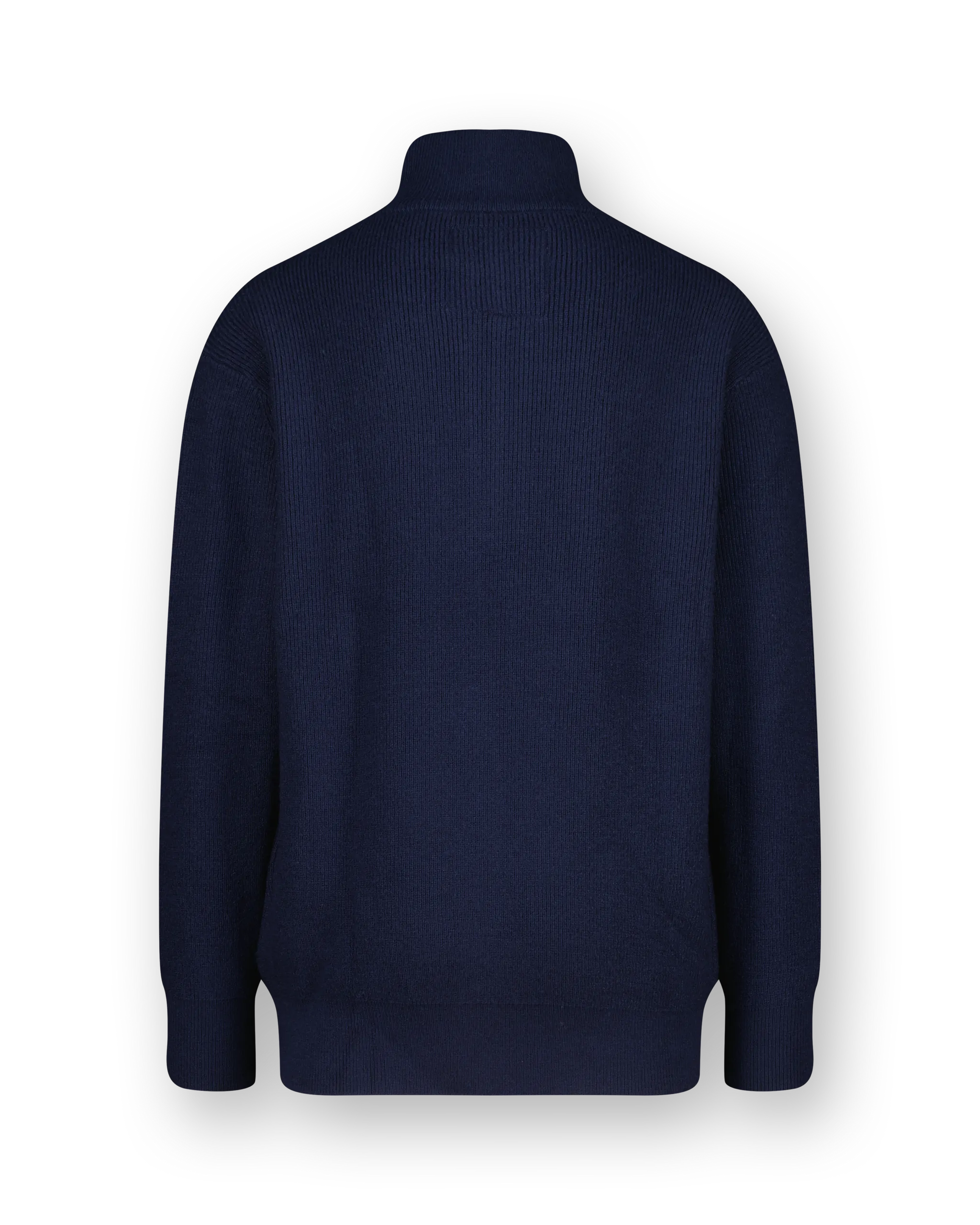 Flat Knit half zip