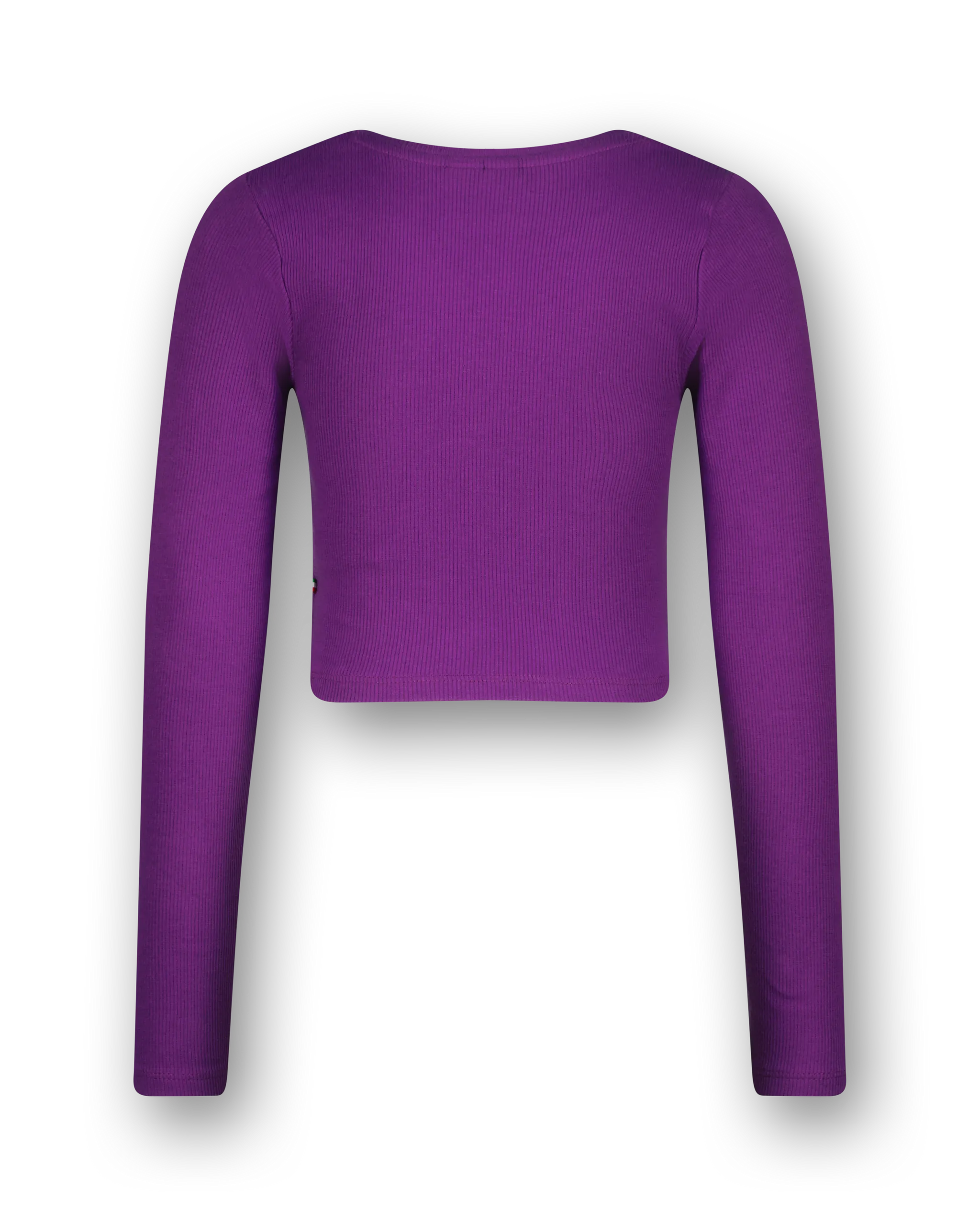T-shirt G-basic-crop Rib Longsleeve