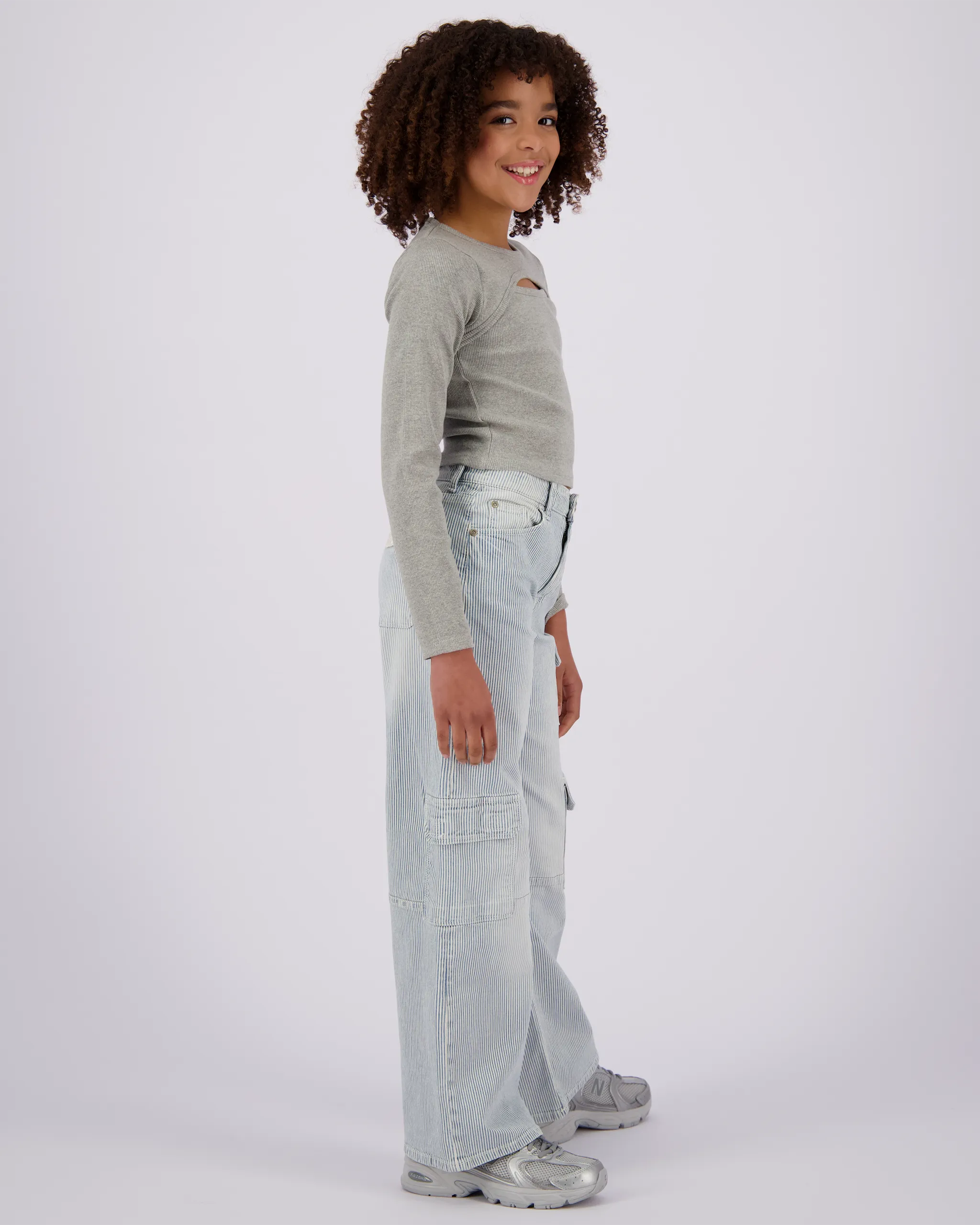 T-shirt G-basic-rib Detail