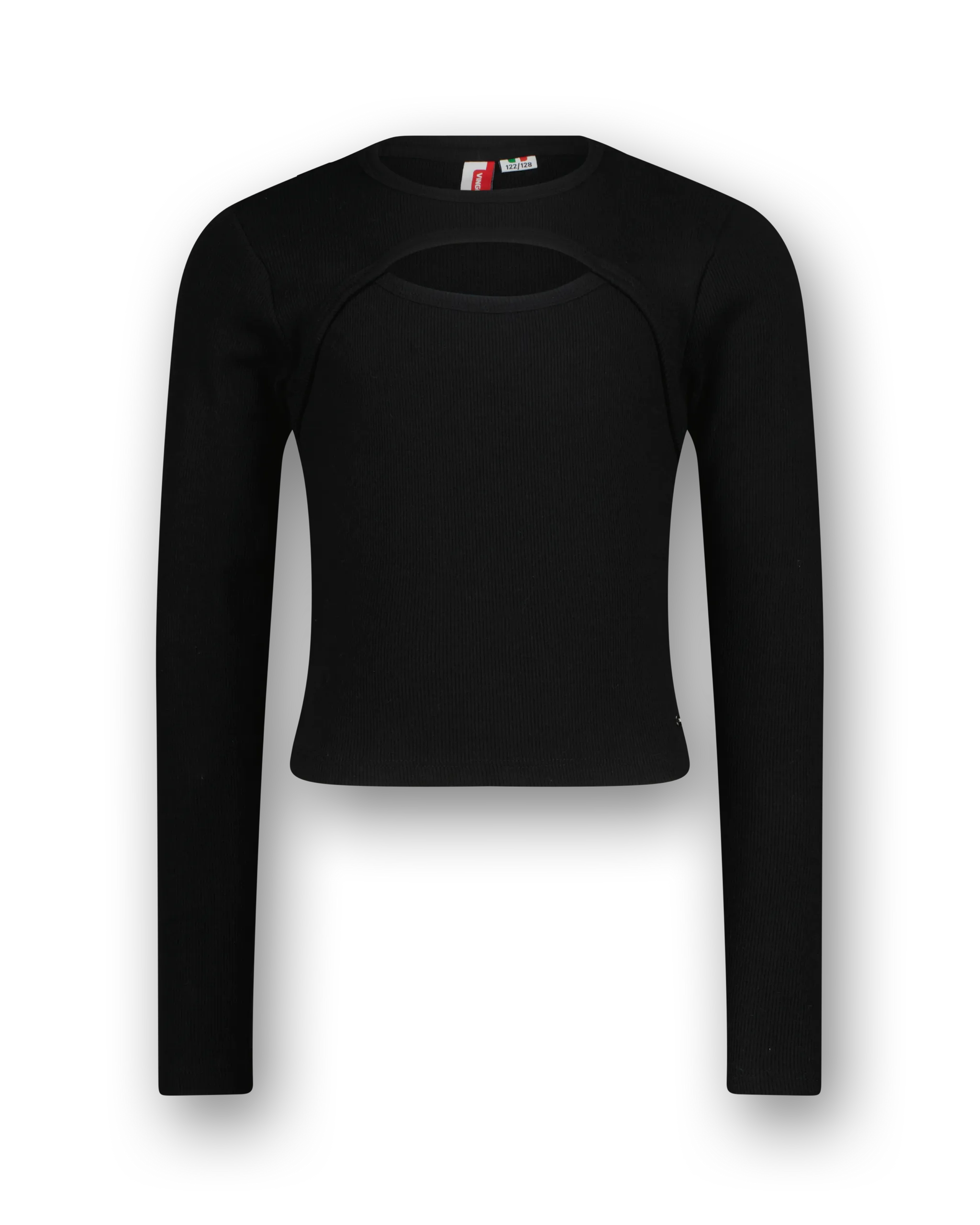 T-shirt G-basic-rib Detail