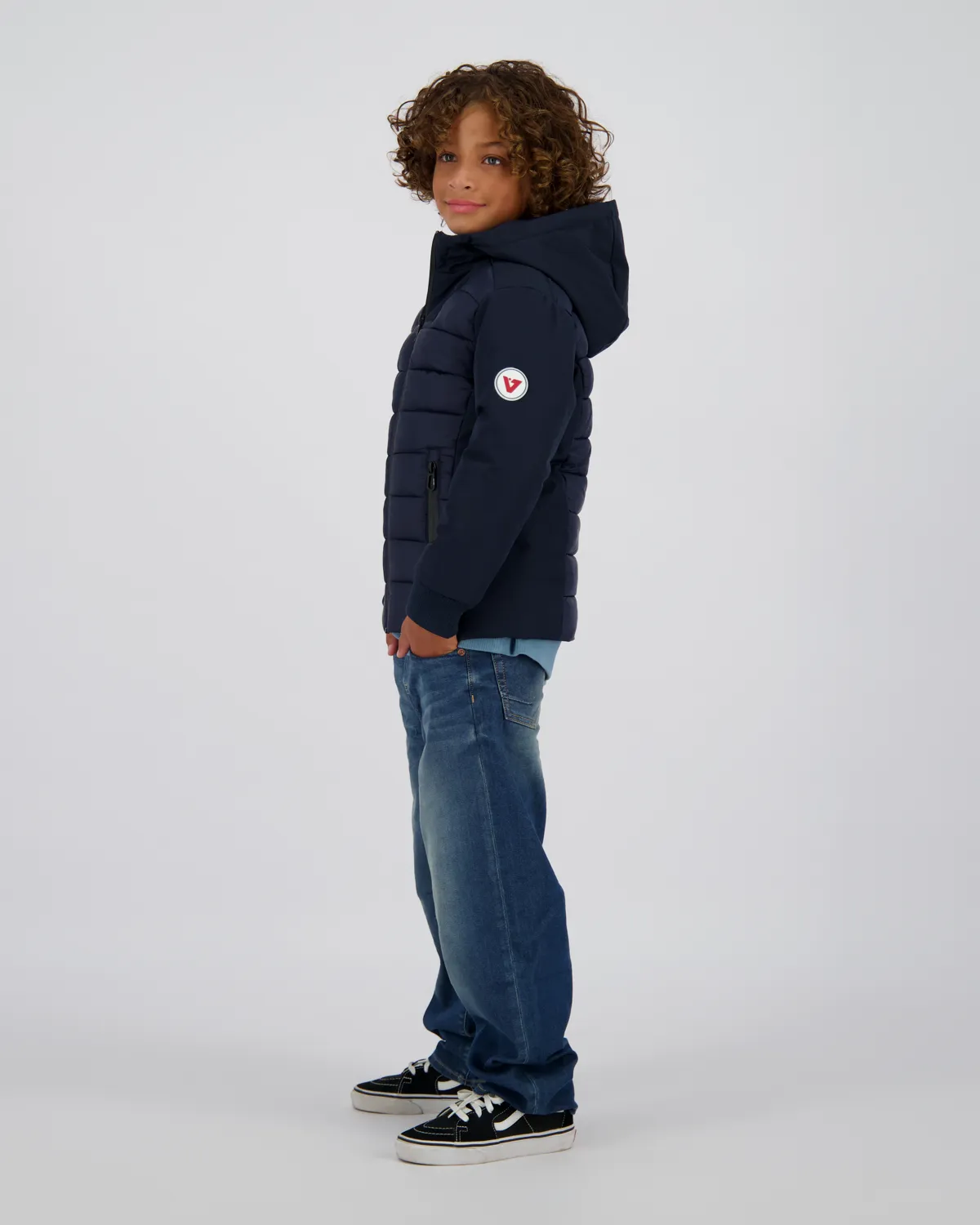 Boys Jacket Texto | Blue