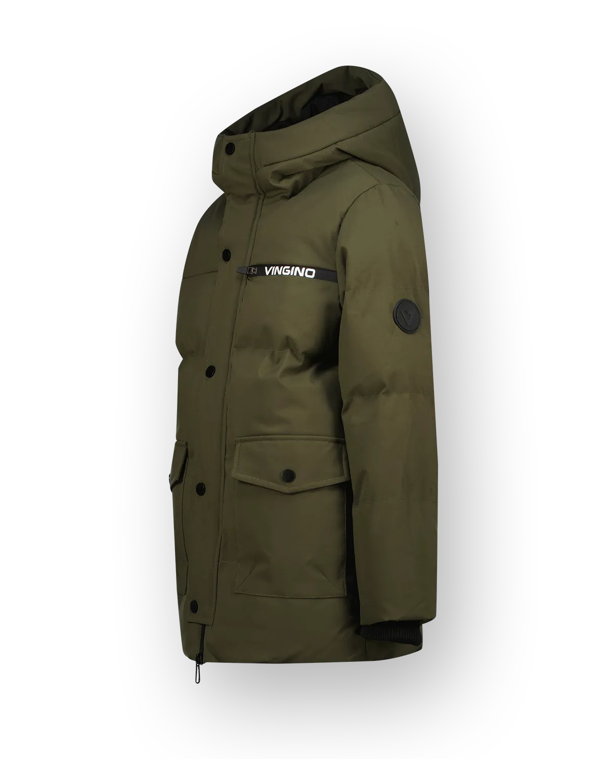 Boys Long Jacket Tanner | Green
