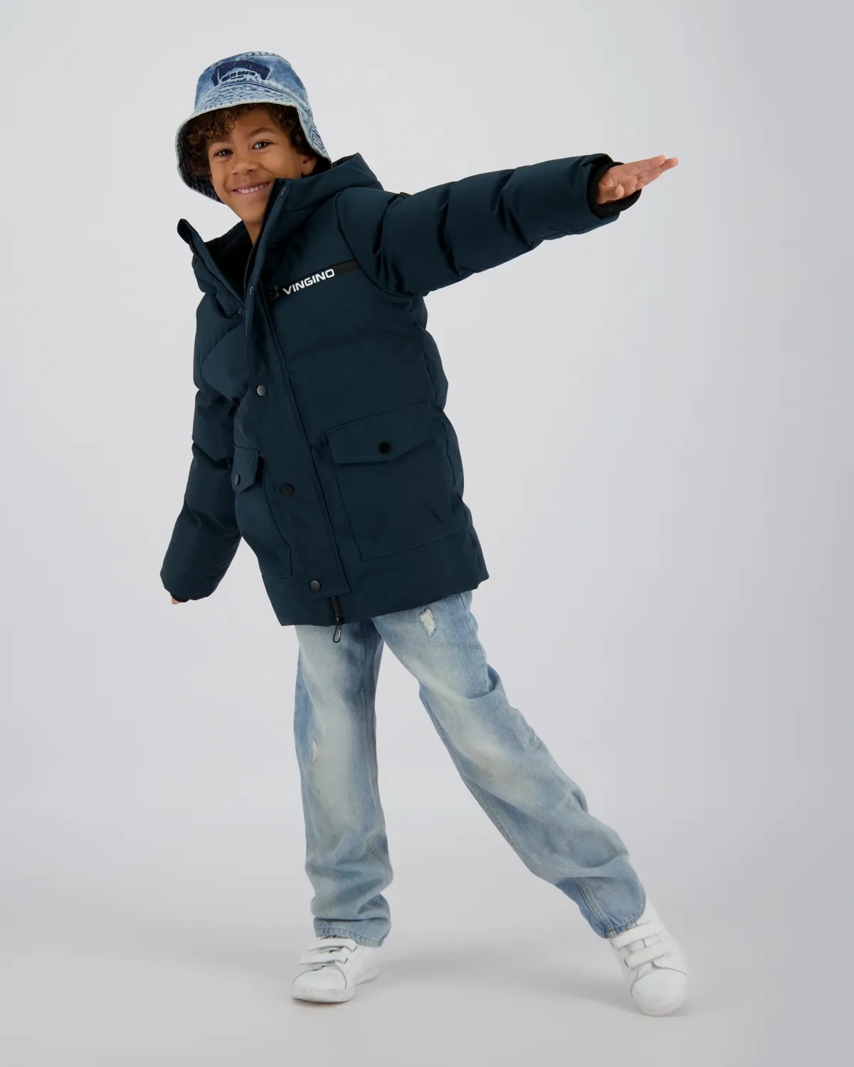 Boys Long Jacket Tanner | Green