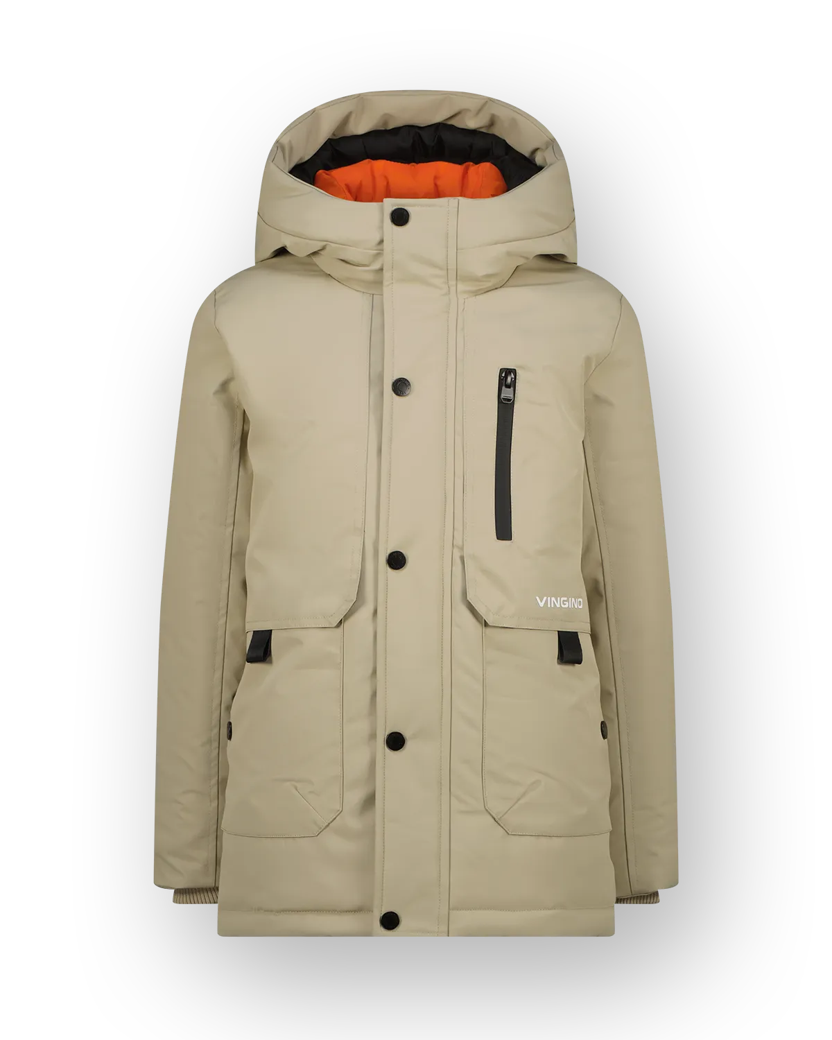 Boys Long Jacket Tharpa | Brown