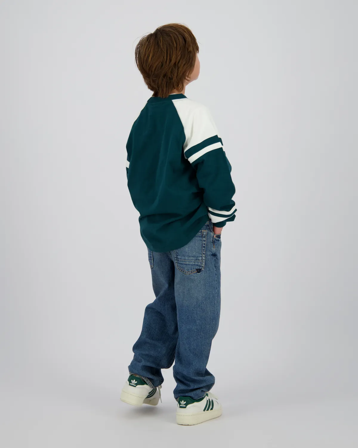 Jongens Oversized T-shirt Hunter | Groen