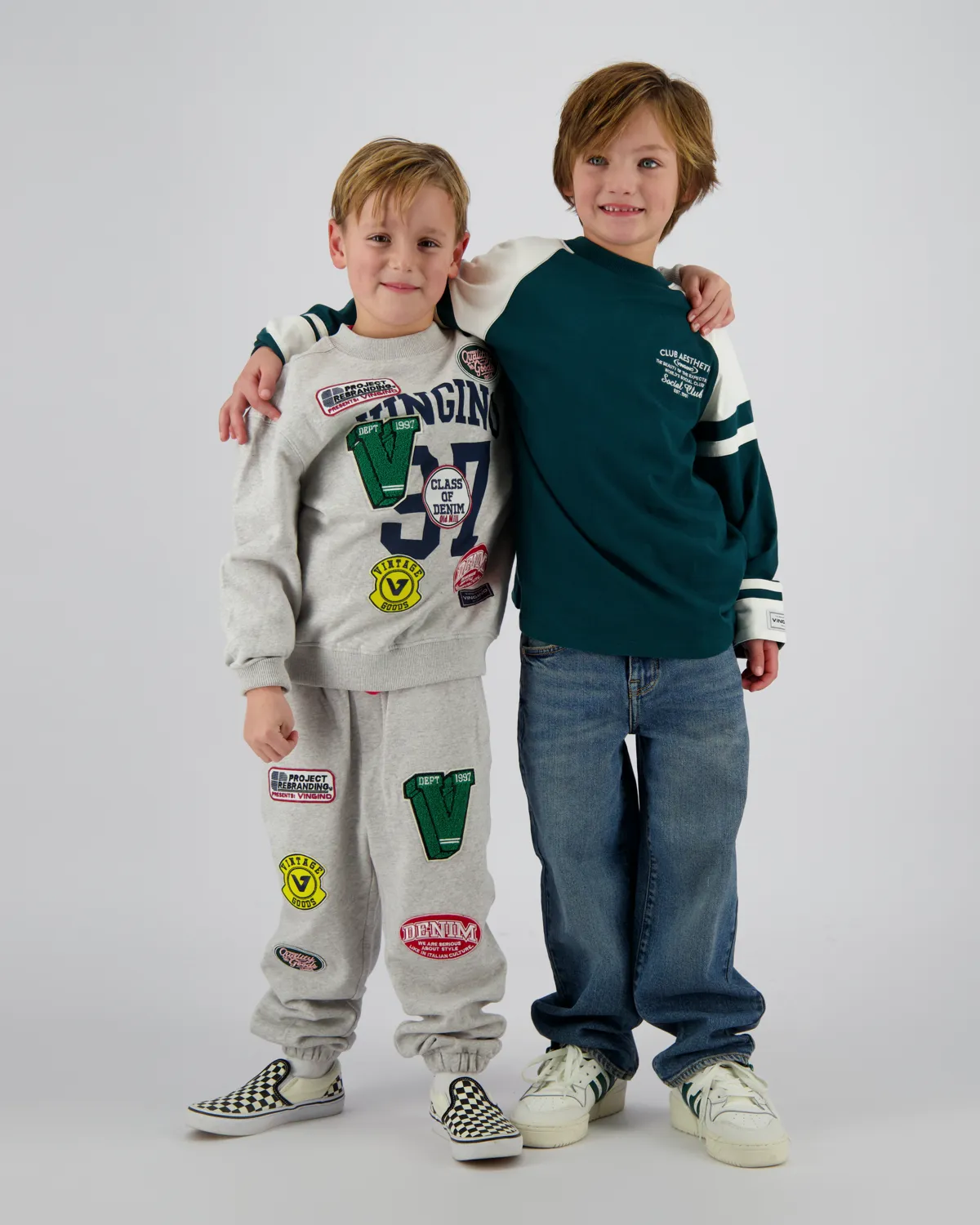 Jongens Oversized T-shirt Hunter | Groen