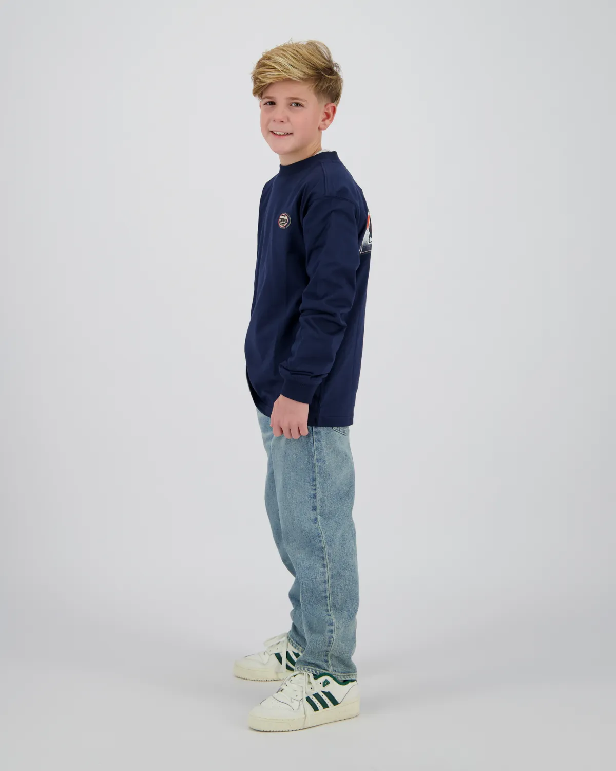 Jongens Oversized T-shirt Hezron | Blauw