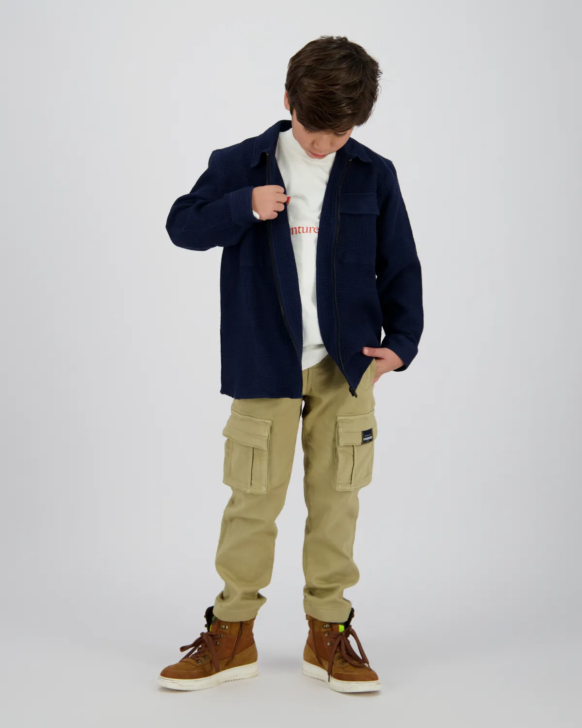 Jongens Loose Jeans Claudio | Zand