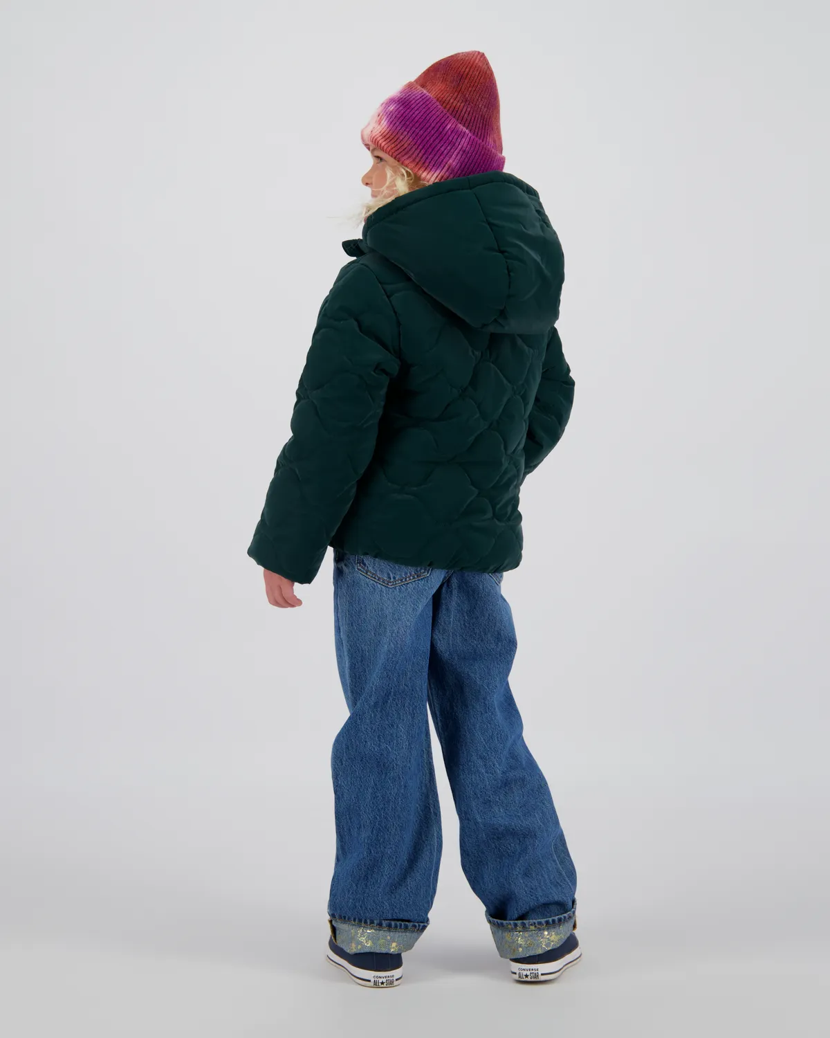 Girls Hooded Jacket Tanije | Green
