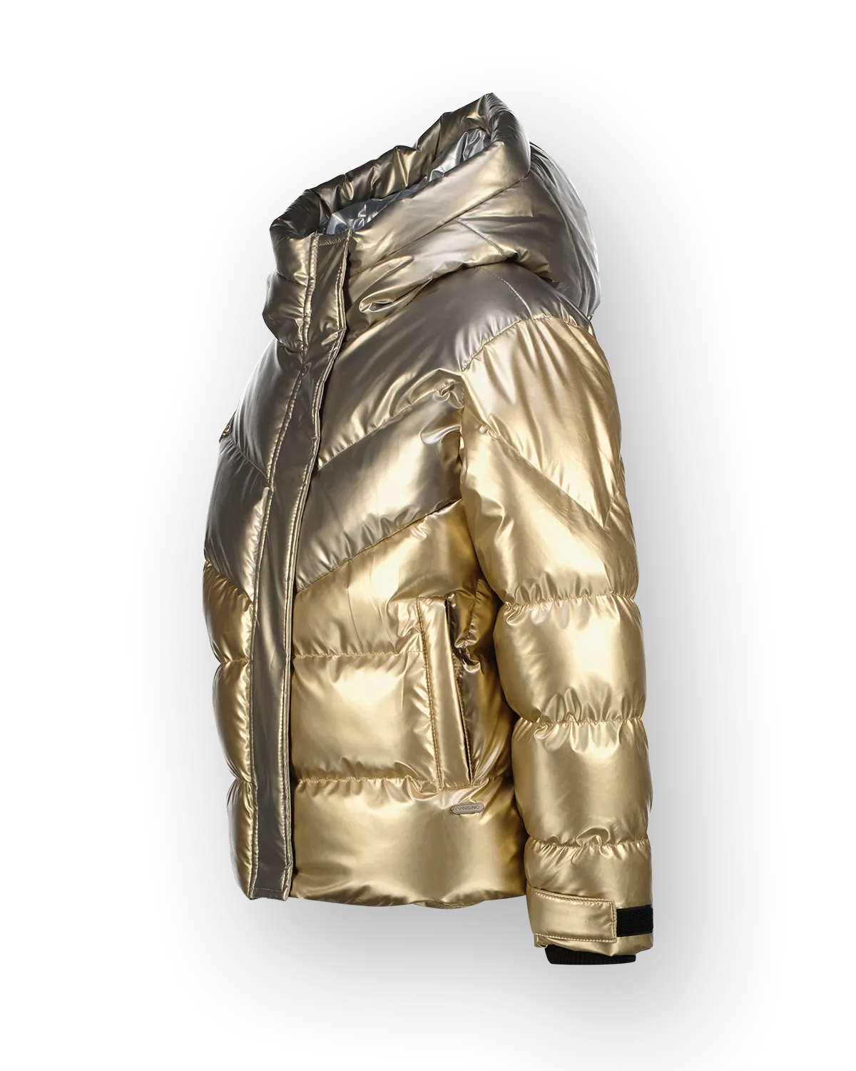 Girls Hooded Jacket Toly | Gold
