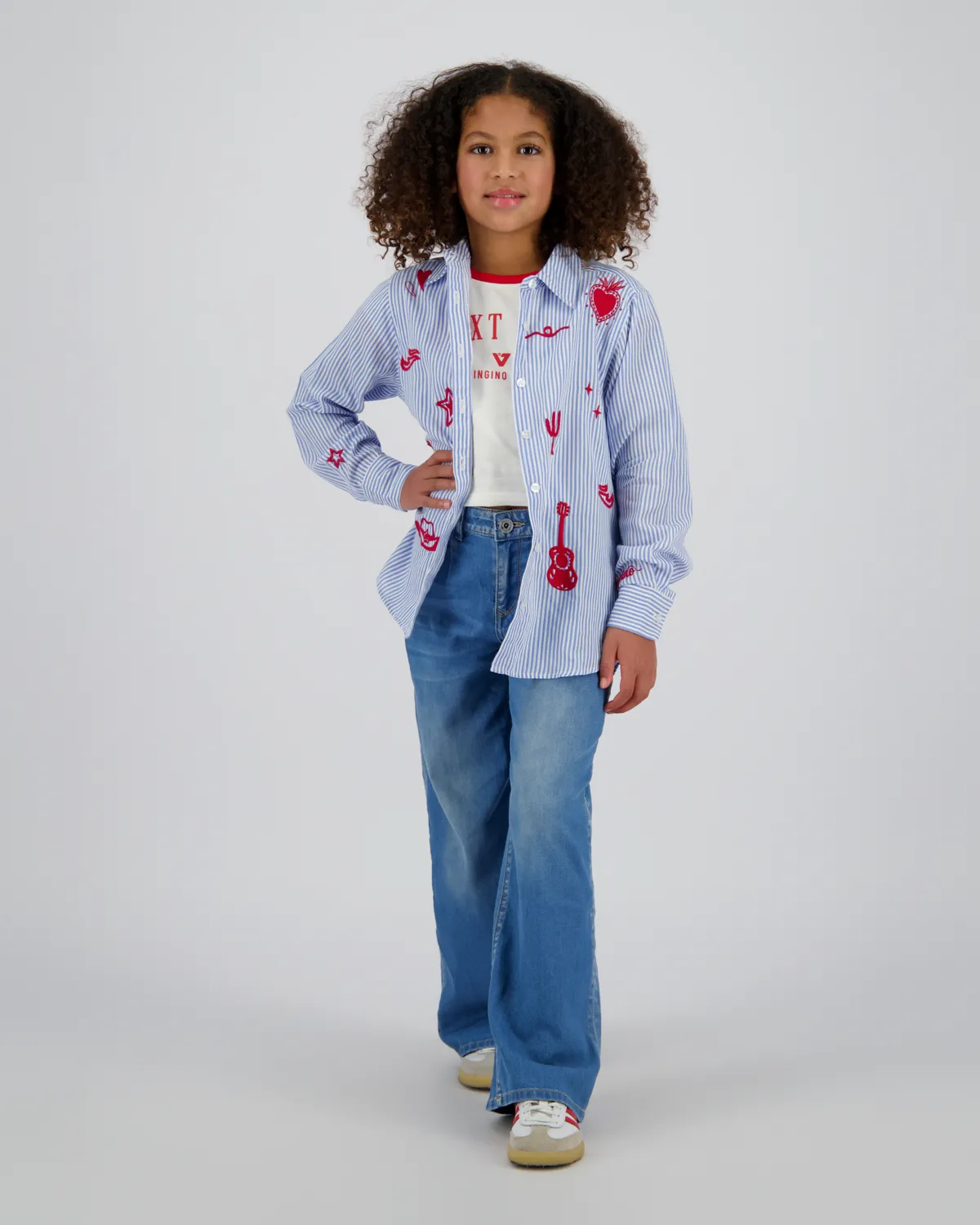 Girls Blouse Lotta | Blue