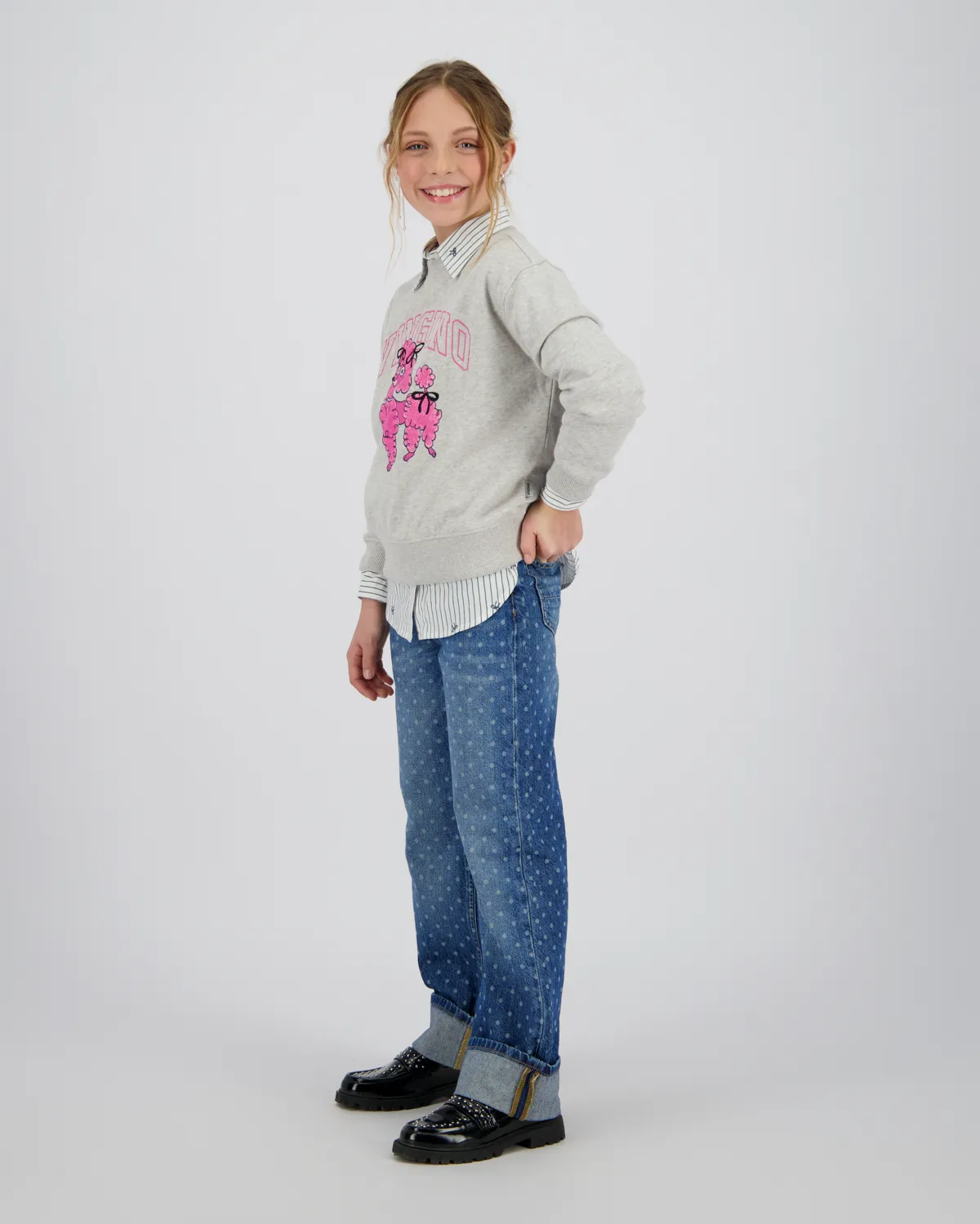 Meisjes Sweater Nirone | Grijs