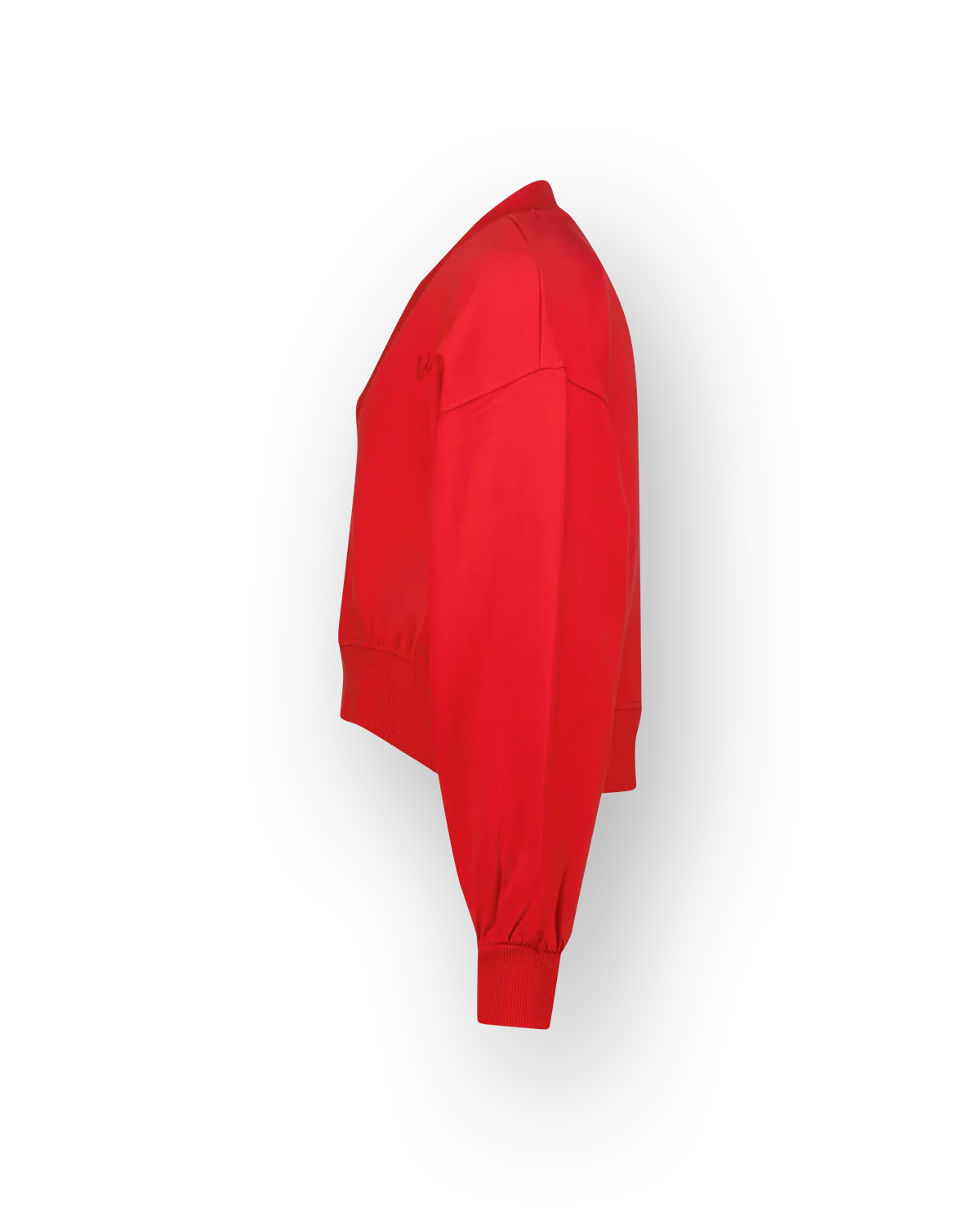 Girls Sweater Basic-V neck | Red