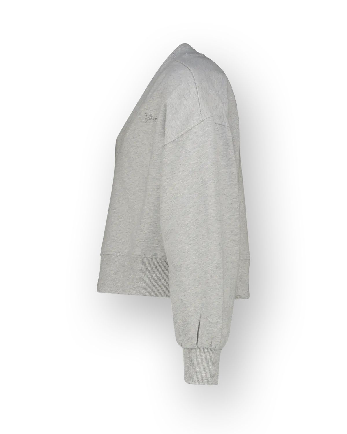 Girls Sweater Basic-V neck | Grey