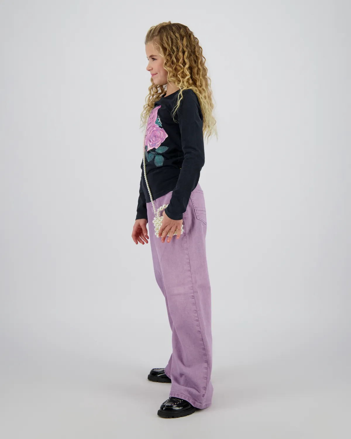 Extra wide leg Jeans Cassie Color