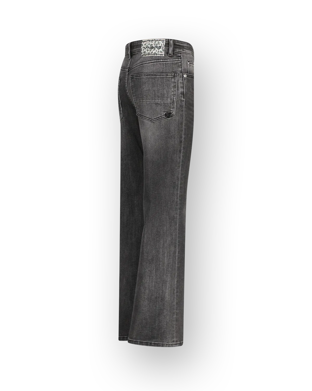 Meisjes Straight flare Jeans Claire | Grijs