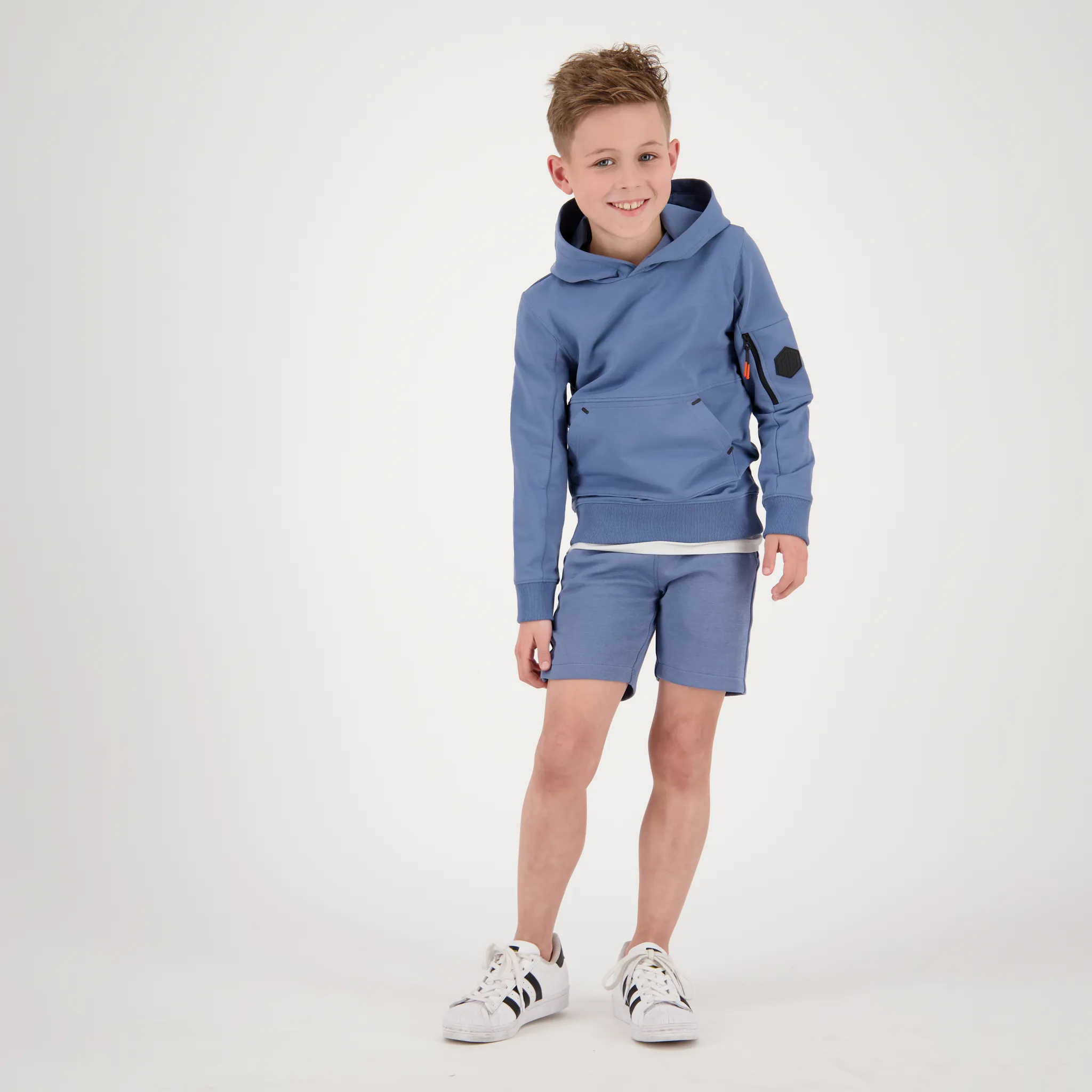 Jongens Hoodie Nunez | Blauw
