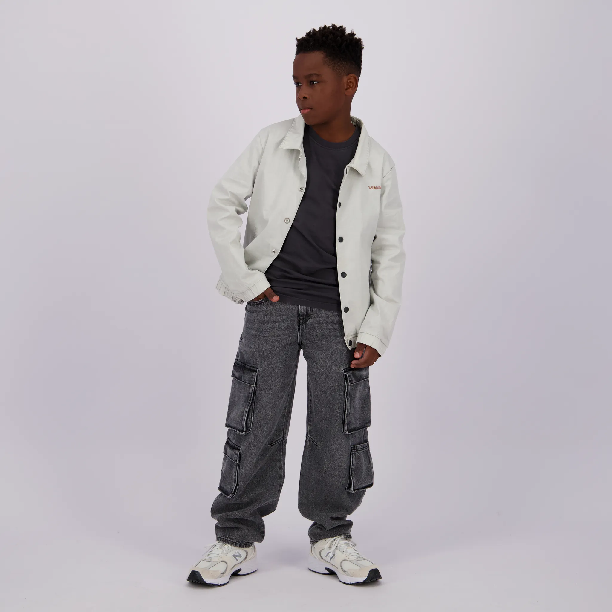 Unisex Baggy Jeans Kit | Grey